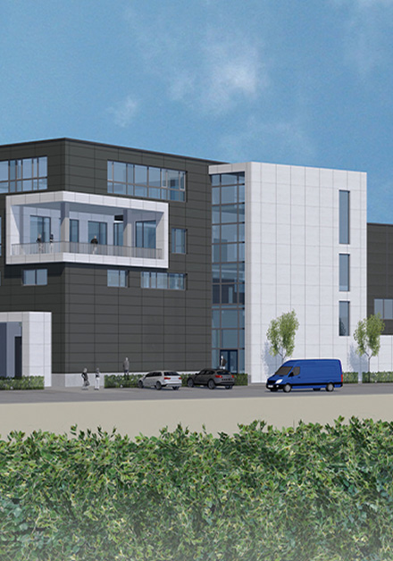 Neubauprojekt Böcker-Firmensitz: Spatenstich für zweiten Bauabschnitt