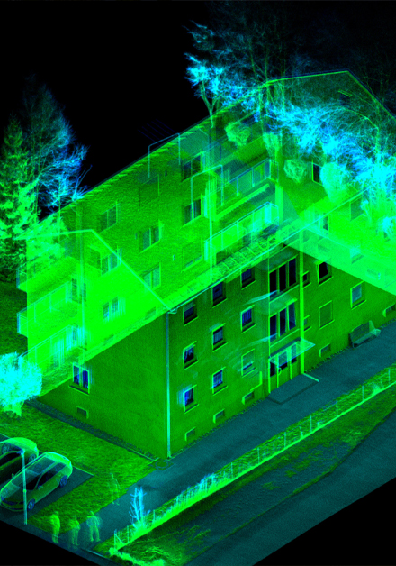 Sto Klimaservice: Digitales Vermessen der Gebäudefassade in Bad Saulgau