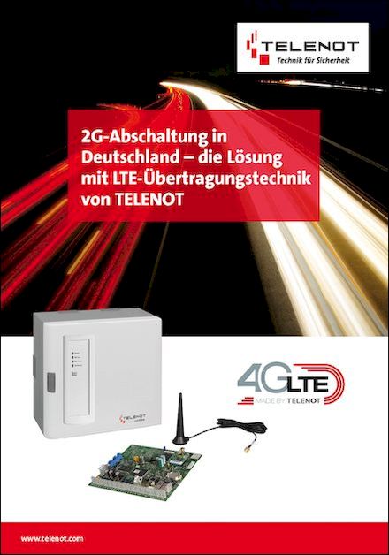 Telenot: Sichere Alarmübertragung auch nach 2G-Abschaltung