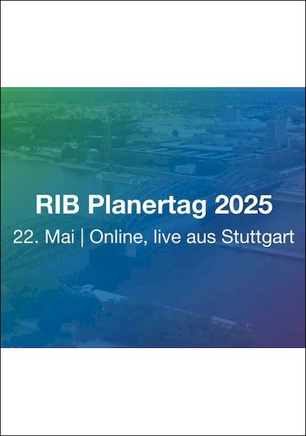 RIB Planertag bietet Einblicke in die Nutzung der RIB-Softwareprogramme