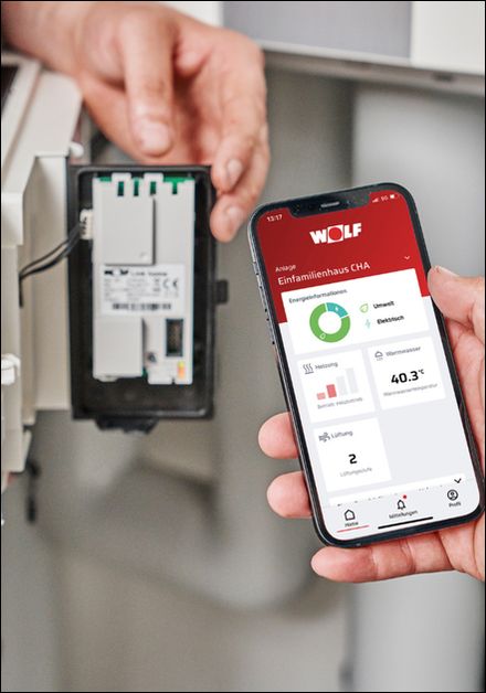 Wolf Wärmepumpen ab Herbst 2025 mit EEBus-Schnittstelle gemäß § 14a EnWG