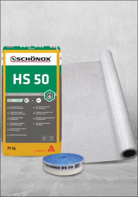 Entkoppelungssystem für schwimmende Fußbodensanierung