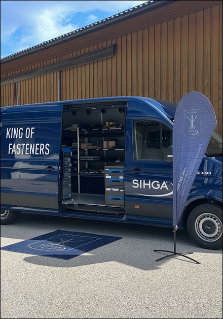 Sihga Tourbus für Befestigungstechnik im Holzbau