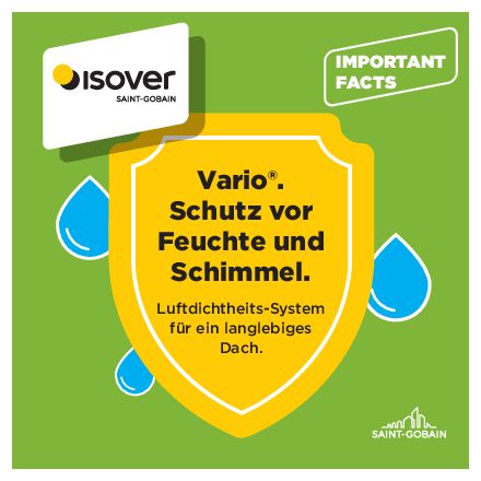 Photovoltaikanlagen verändern das Temperatur- und Feuchteverhalten der Dachkonstruktion