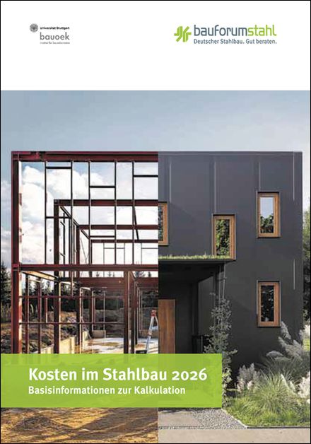 Neuauflage 2026: „Kosten im Stahlbau”