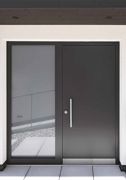 Rubners Haustür aus Holz mit Brandwiderstand EI60 vom IBS zertifiziert