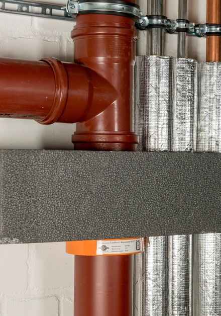 Sanha-Rohrleitungssysteme: Zertifiziert für den Einbau im Nullabstand