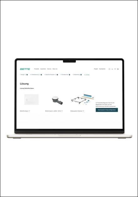 Digitaler Duschplaner unterstützt normgerechte Auswahl von Duschflächen