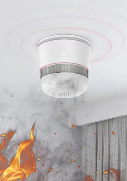 Mini-Rauchwarnmelder RWM-180.mini mit fotoelektrischem Sensor