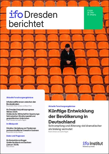 ifo Dresden berichtet: Künftige Entwicklung der Bevölkerung in Deutschland