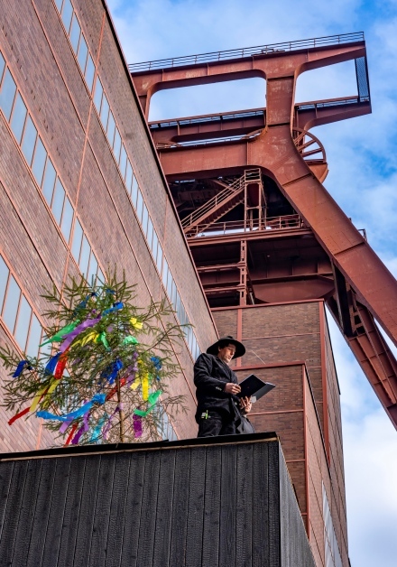 Neues Welterbe Forum auf Zollverein: Innenausbau hat begonnen