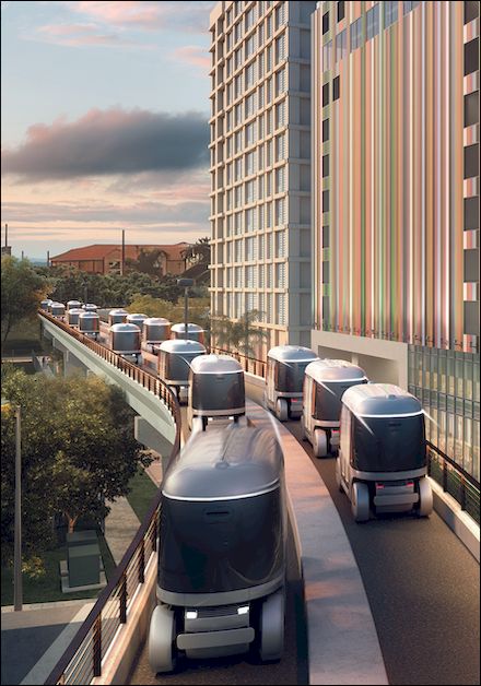 Autonome Kabinen als neues Nahverkehrssystem - Glydways startet Pilotprojekt