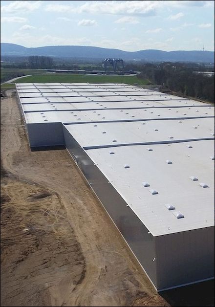Kingspan Light + Air liefert Dachsystemlösung für das Logistikzentrum am RegioPort Minden