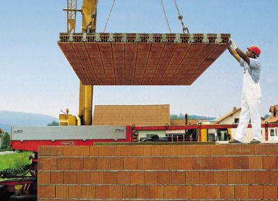 Ziegeldecke