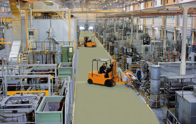 Bodenbeschichtung, Industrieboden, Fußbodenbeschichtung, Versiegelung, Industrieböden, Boden, beanspruchte Böden, wasserverdünnbare Epoxidharz-Versiegelung