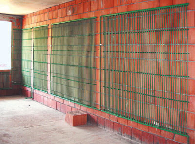 Wandheizung, Flächenheizung, Wärmestrahlung, Flächenkühlung, Heizfläche, Heizflächen, temperierte Wand