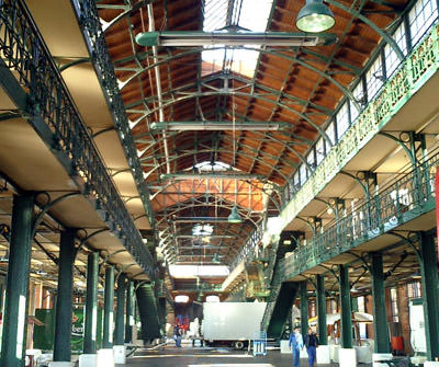 Hamburgs Fischauktionshalle, Hallenheizung, Infrarotheizung, Hamburger Fischmarkt, Infrarottechnologie, Heizung, Infrarotwärme