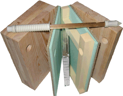 Vakuum-Isolations-Paneele, VIP, Vakuum-Isolations-Paneel, Vakuumdämmung, Nullheizenergiehaus, Variotec, energieeffizientes Bauen, QASA-Elemente, QASA-Element, Fassade, Passivhausstandard, Passivhaus, Fassadendämmung, Kerndämmung