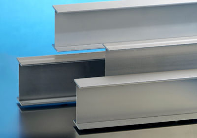 DAVEX-Träger, Stahlbau, Edelstahl, Edelstahlträger, Rollfügeverfahren, Obergurt, Untergurt, Steg, Edelstahlprofil, ThyssenKrupp DAVEX GmbH, ThyssenKrupp Steel AG, Gurtnut, Schließnut, Edelstahlprofile, Spaltbandkante, Spaltbandkantenqualität