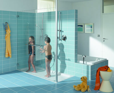flache Duschwanne, Duschtasse, XXL-Duschwannen, Duschwannen, Duschtassen, rutschhemmende Antislip-Emaillierung, übergroße Duschwanne, Oberflächenvergütung, bodenbündige Duschwanne