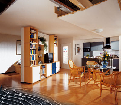 Bundesverband Flächenheizungen und Flächenkühlungen e.V. BVF, Flächenkühlung, Flächentemperierung, Bauteilaktivierung, stille Kühlung, baukörperintegrierten Flächenheizung, Elektroflächenheizung, Warmwasserflächenheizung