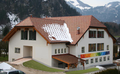 Biberschwanz, Biberschwanzziegel, Tondachziegel, Dachbaustoff, Dachziegel, Ziegelbrand, Scherben, Scherbe