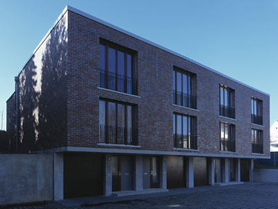 Ziegel-Architektur, Ziegelwohnhaus, Mauerziegel, 7. Unipor-Architekturpreis, Ziegelmauerwerk, Wohnanlage, Landhaus, Mauerwerk, Reihenhaus, Neubau, Siedlungshaus, Wohnhaus