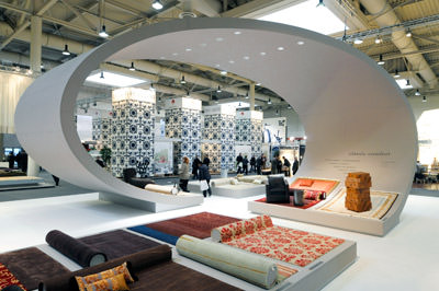 Branchenleitmesse Bodenbel�ge, Fu�boden, Domotex Hannover 2009