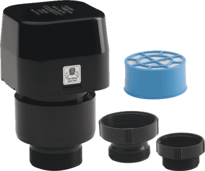 Rohrbel�fter, Rohrentl�fter, Aktivkohle-Filter, Entl�fter, Bel�fter, Aktivkohlevlies, Entl�ftung, Druckausgleich, Fallstrang, Abwassertechnik