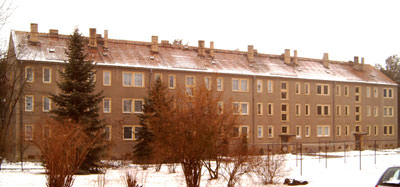 Faktor 10, Passivhaus, sanierter Plattenbau, W�rmemengenz�hlung, zentrale L�ftung, Entl�ftungsanlage, W�rmer�ckgewinnung, Mehrfamilienhaus, Mehrfamilienh�user, Passivhausfenster