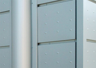Metallfassade, Fassaden aus Metall, Fassadengestaltung, Metallfassaden, Geb�udeh�lle