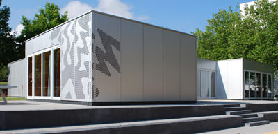 Sandwichbauweise, Sandwichelemente, Aternative Container, Au�enwandkomponenten, OSB-Holzplatten