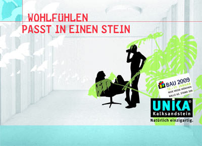 Unika Kalksandsteine, Kalksandstein, massive W�nde, Schallschutz, Brandschutz, Massivwand, Raumklima
