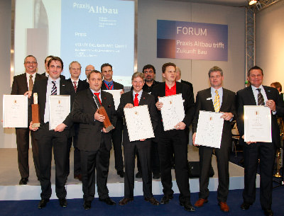 BAKA-Preis, Praxis Altbau, Altbau-Sanierung, Produktinnovation, Sanierung, Altbau-Praxis, Bauprodukte, Baustoffhersteller