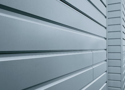 Titanzink Fassadensystem, Rheinzink-SP-Line, Fassadenverkleidung, Anschlussprofile, Holzunterkonstruktion, Rheinzink Fassade, Bekleidungssystem, Metallunterkonstruktion