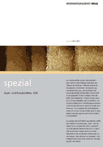 Broschüre Informationsdienst Holz spezial "Span- und Faserplatten, OSB"