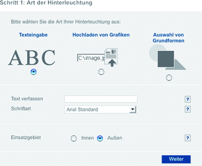 Osram LED deSIGNer, Lichtwerbung, Werbung, LED, Hinterleuchtung, Backlight, Dragonchain, LED-Module