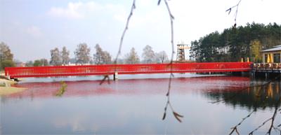 Brücke der Landesgartenschau in Rietberg, Prof. Eberhard Fiebig, Kassel