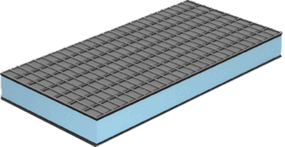 Bauplatten, Abdichtungsebene, Bauwerksabdichtung, Verbundabdichtung, bodengleiche Dusche, Systemchemie, Abdichtungssystem Wedi Bauplatten Wedi Fundo