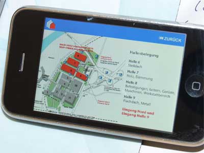 DACH+HOLZ iPhone-App, Holzbau, Ausbau, Dach, Wand, Zimmerleute, DDH Das Dachdecker-Handwerk, Dachdecker, Dachbranche