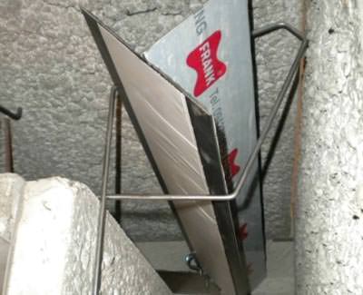Fradiflex Sollrisselement für eine Elementwand