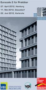 Flyer zur DBV-Arbeitstagung „Eurocode 2 für Praktiker“