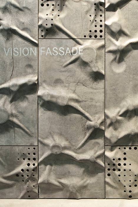 Glasfaserbetonplatten „sculptural fibreC“ erstmals auf der Swissbau