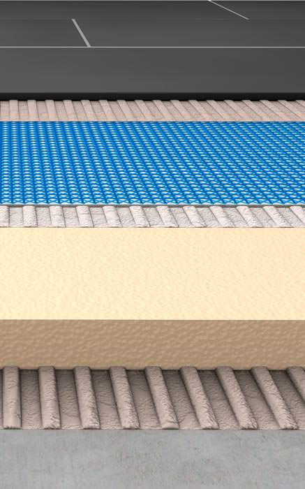 Estrichfreies Bodensystem Blanke Permatfloor: Dämmung statt Estrich