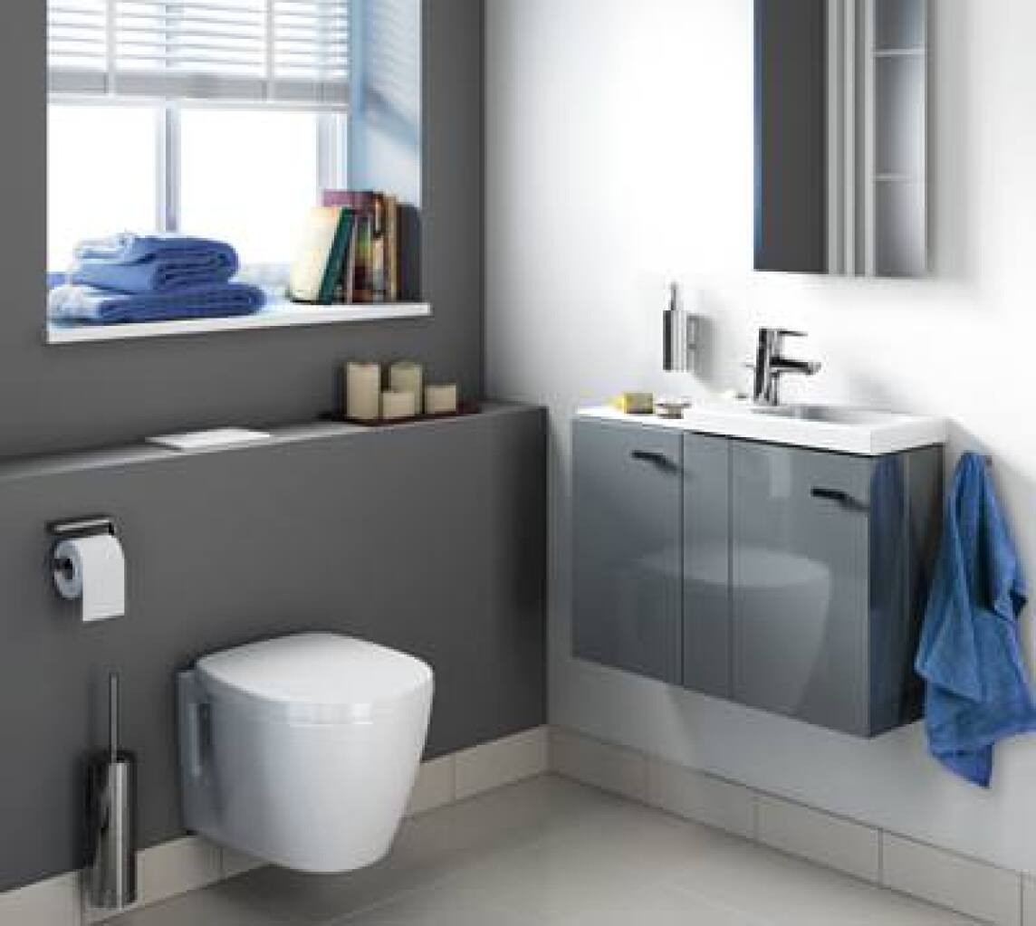 Connect Space als Raumsparwunder für Gäste-WCs und Kleinstbäder vorgestellt