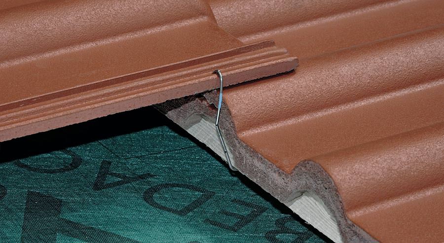 Parotec Sturmklammer Für Dachziegel - 100 Stück Verzinkter Stahl