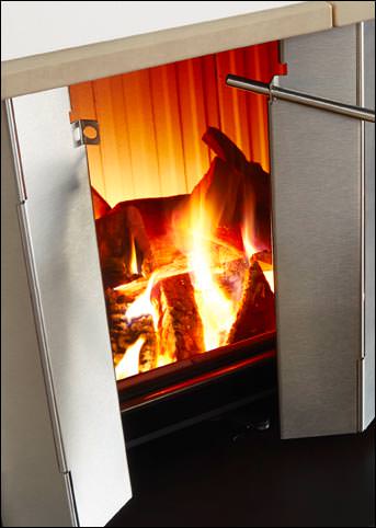 Heatstop Ein Warmeschutz Vorhang Fur Kaminofen Neu Von Brunner