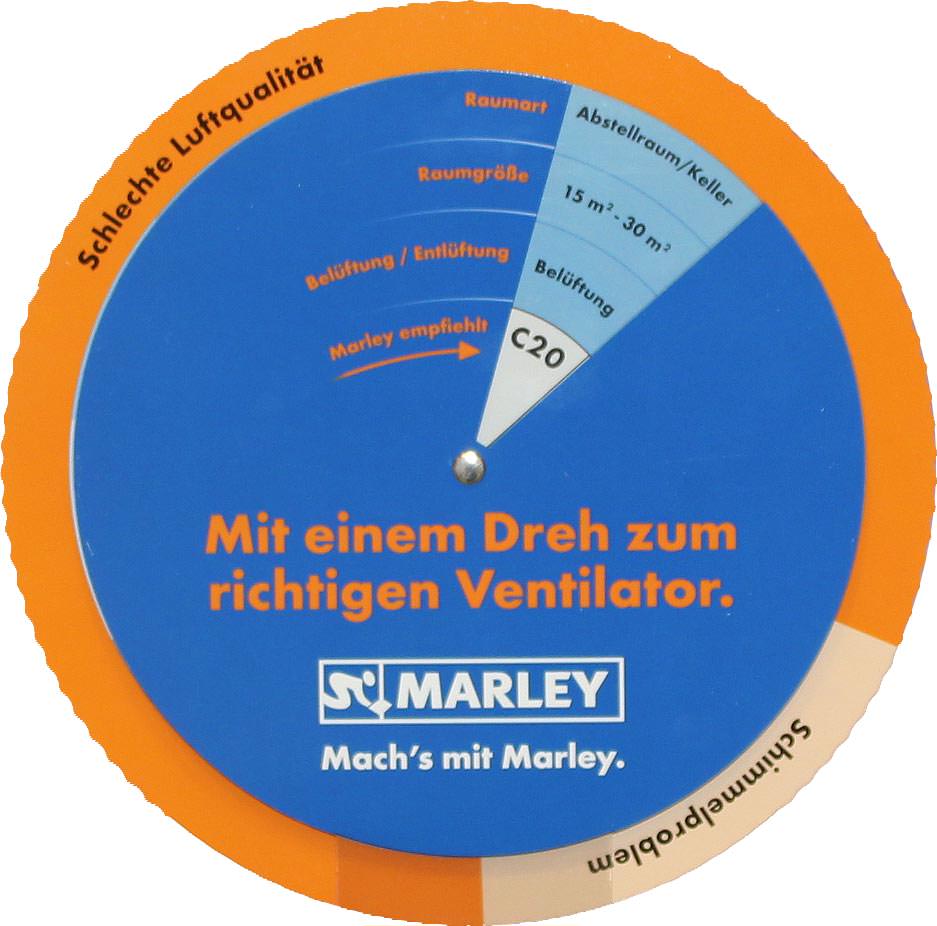 Marley relauncht sein Lüftungssortiment und bringt neues Ventilatoren-Programm