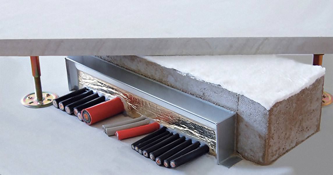 UFK Kabelbox bietet neue Optionen für Abschottungen in Systemböden und