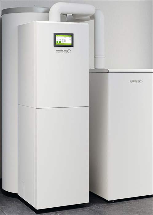 Neues, stromerzeugendes Brennstoffzellen-Heizsystem von Brötje